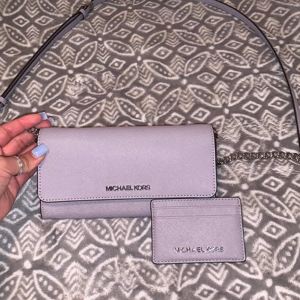 Michael Kors Wallet Crossbody & Cardholder Set